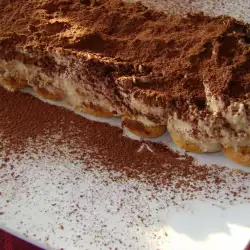 Бишкотен десерт с маскарпоне