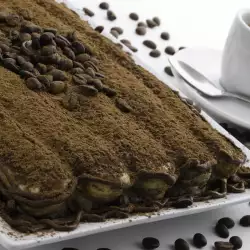 Какаова торта с бишкоти