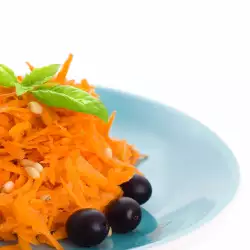 Желирана салата с морков