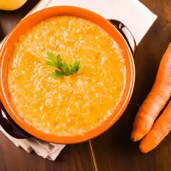 Пюре от моркови и картофи