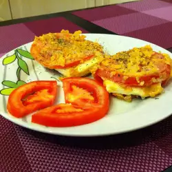 Печени домати със сирене пармезан