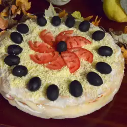Есенна палачинкова торта