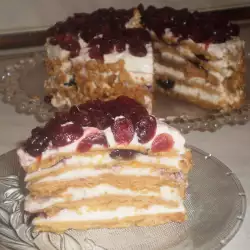Невероятна Френска Боровинкова Торта