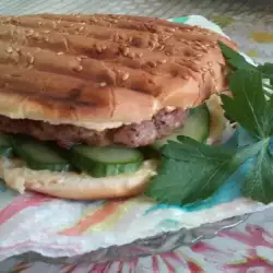 Хамбургер с домашно кюфте