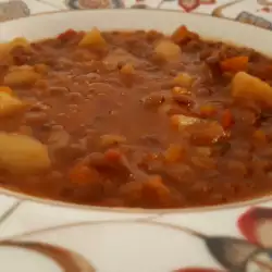 Испанска супа от леща