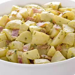 Зимна салата с картофи