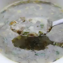 Супа от коприва с булгур
