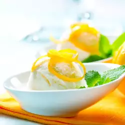 Лимонов сладолед с грейпфрут