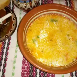 Млечна супа с кайма и ориз