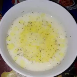 Млечна супа с кашкавал и ориз