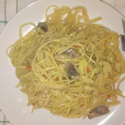 Вегетариански пържени спагети по китайски