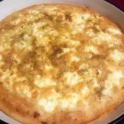 Пърленка със сирене и яйца