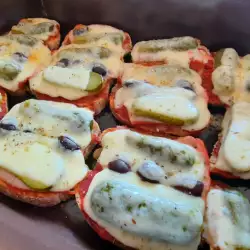Мъжки пица сандвичи