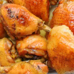 Пиле с лук по персийски
