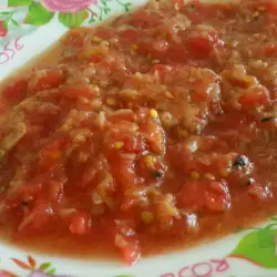 Разядка с патладжан и домати