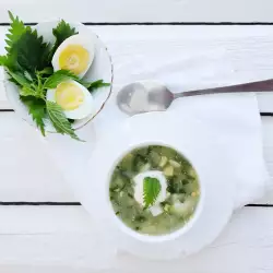 Охладена супа с лапад