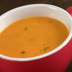 Крем супа от червена леща