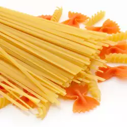 Шарени спагети на фурна