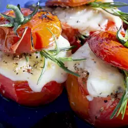 Млечни пълнени домати