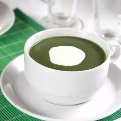 Лятна зелена супа
