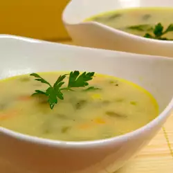 Супа от листа на репички