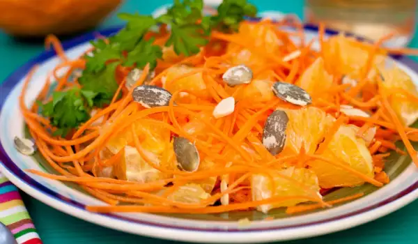 Мароканска морковена салата