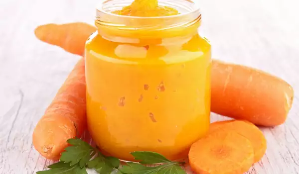 Освежаващо пюре с моркови