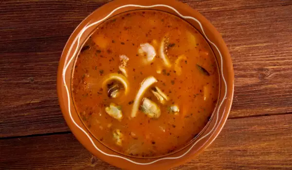 Провансалска супа с миди