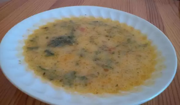 Кисела супа от лапад