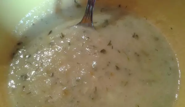 Детска крем супа от тиквички