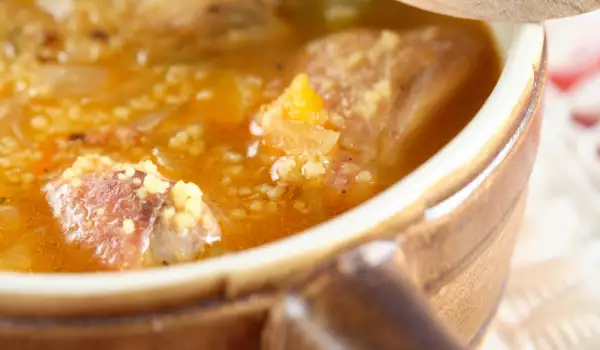 Агнешка супа с кус-кус