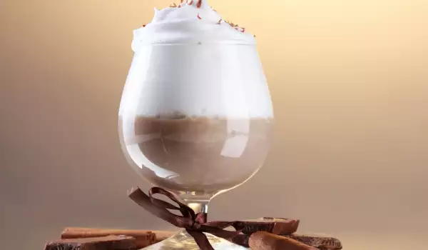 Сладоледен течен шоколад