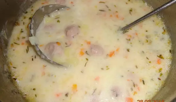 Супа топчета от бяла риба