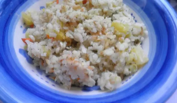 Тиквички с ориз на фурна