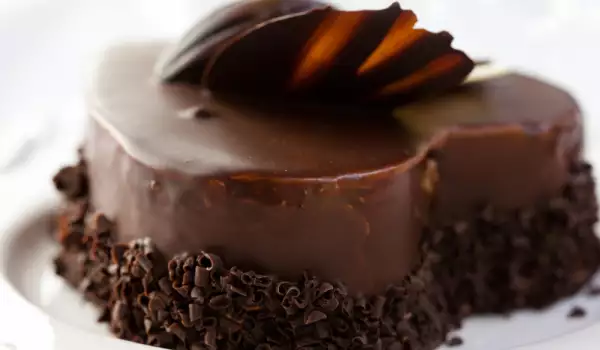 Шоколадов кейк Сърце