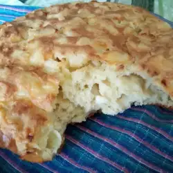 Бъркана содена питка със сирене