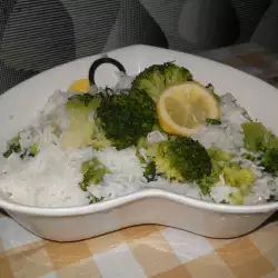 Вегетариански басматен ориз с броколи
