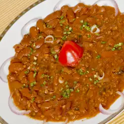 Вегетарианско къри с червен боб (Rajma)