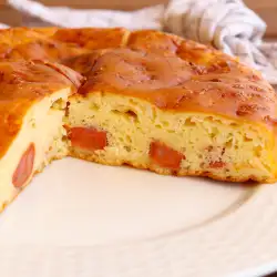 Бърз солен кекс за закуска - пухкав и ароматен