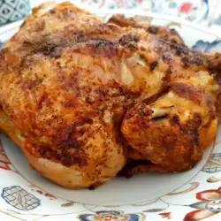 Хрупкаво печено пиле в еър фрайър