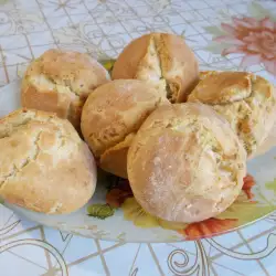 Царевични хлебчета с бакпулвер и масло
