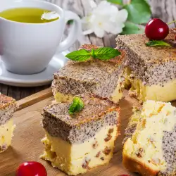Домашен чийзкейк с маково семе