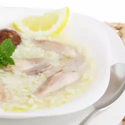 Пилешка супа с перлен ориз