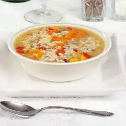Супа с месо от фазан без застройка