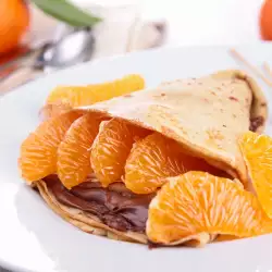 Арабски палачинки с мандарини