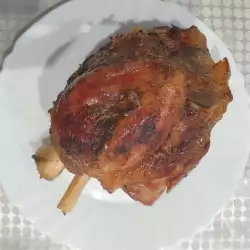 Свинско на фурна с чесън