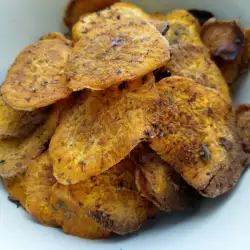 Здравословен чипс от сладък картоф