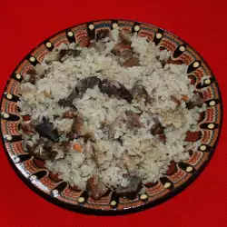 Охлюви с ориз по манастирски