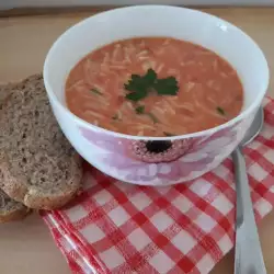Доматена супа с чушки