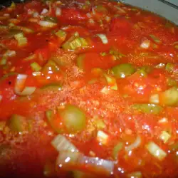 Зимни рецепти с доматено пюре